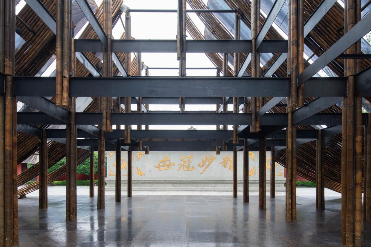 BIM建筑|撇捺之间，穿斗陌阡 / 裸筑更新建筑设计事务所