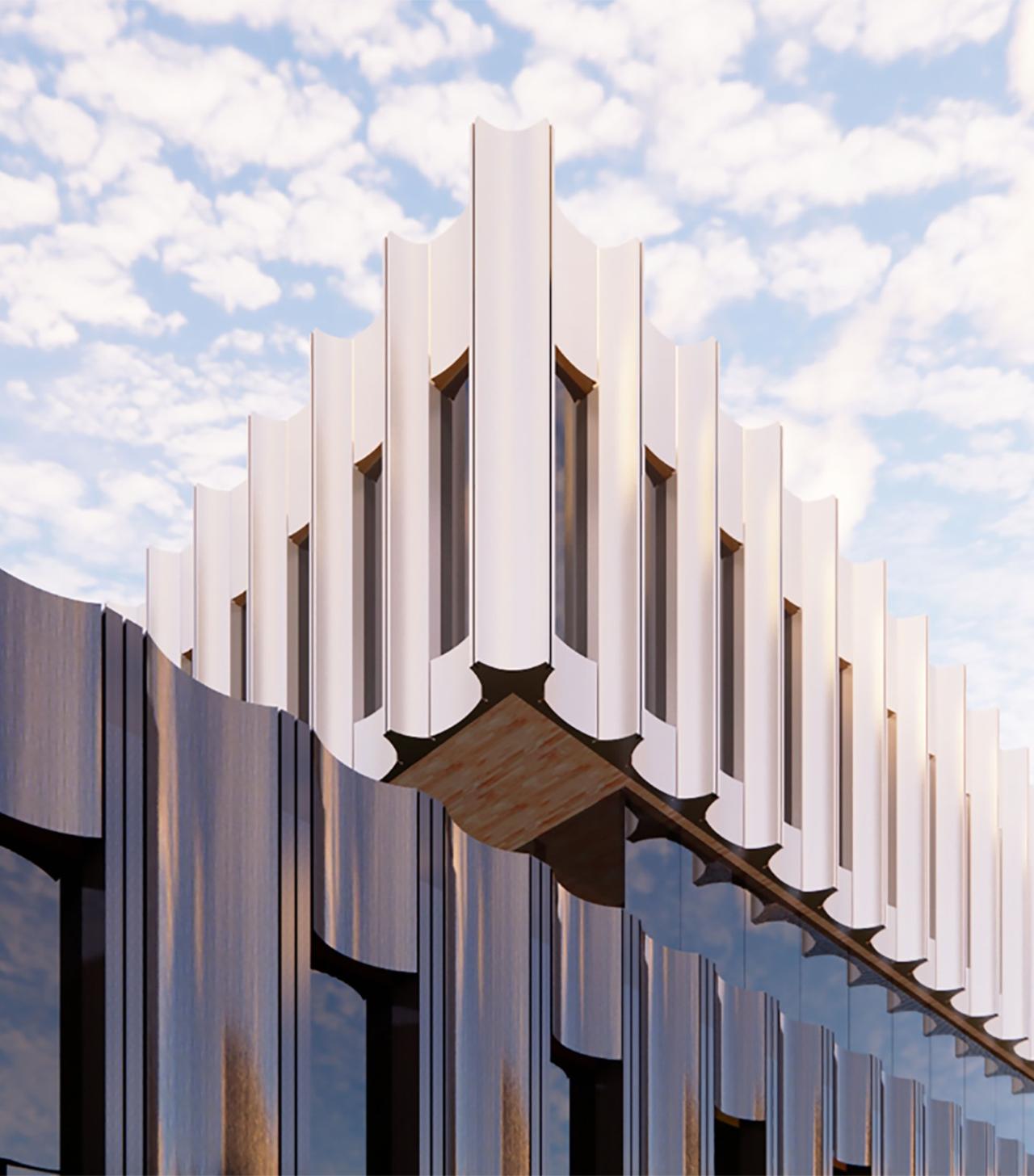 BIM建筑|京东方（成都）创新中心：“川渝特色”与“生态绿意”的智慧研发基地 / FTA