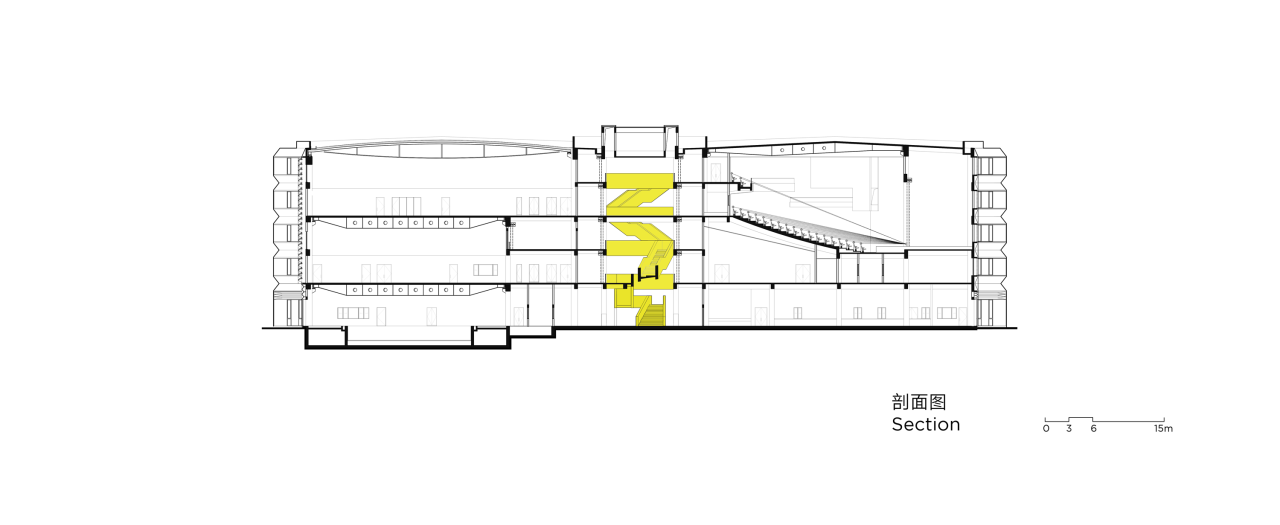 BIM建筑|Education Hub：HIS杭州国际学校 / 朱培栋-line+建筑事务所、gad
