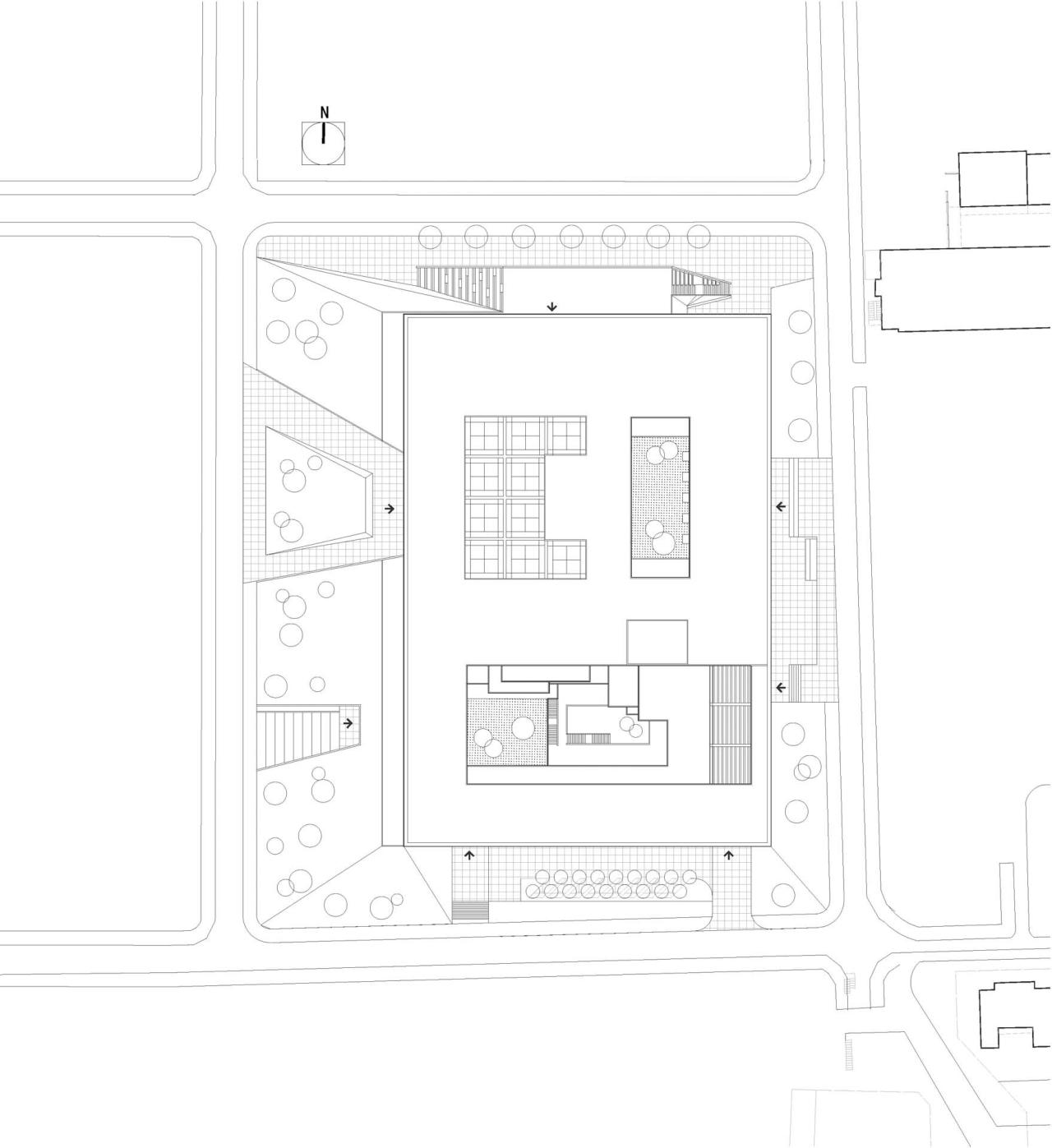 BIM建筑|西北农林科技大学北校区图书馆 / 华南理工大学建筑设计研究院 陶郅工作室