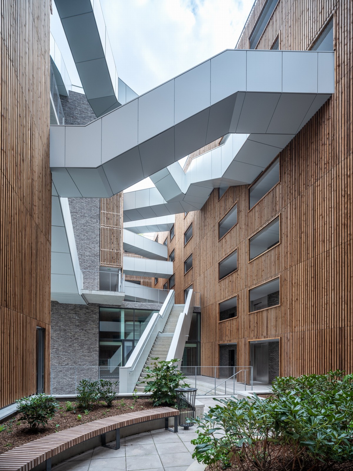 BIM建筑|法国巴黎国际大学城中国学舍 / 非常建筑 + CAAU