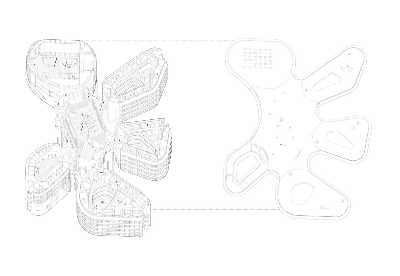 BIM建筑|海口江东寰岛实验学校 / 迹·建筑事务所