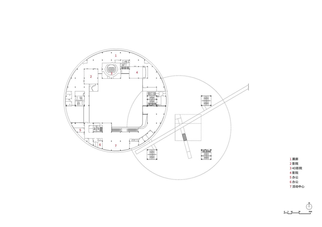 BIM建筑|南京江北市民中心 / MENG建筑创作院