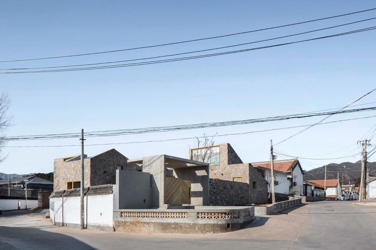 BIM建筑|折山院，西邵渠民宿接待中心 / MAT超级建筑事务所