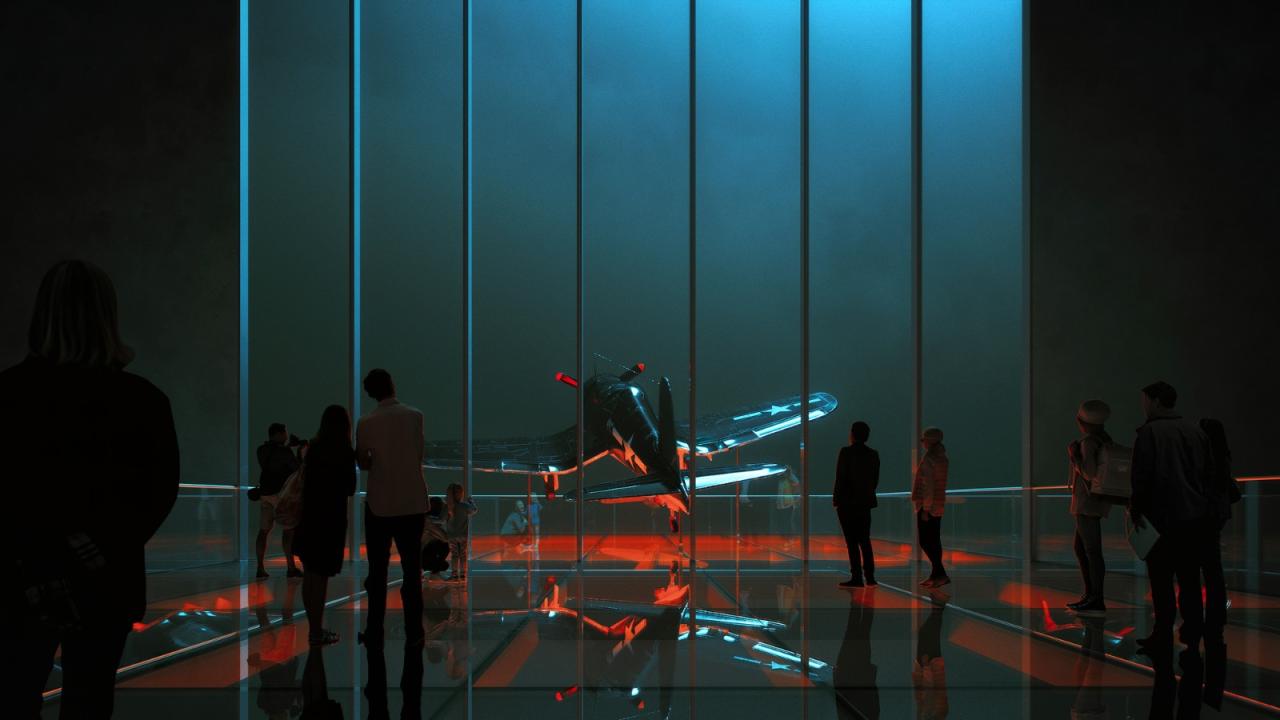 BIM建筑|美国海军新国家博物馆入围方案揭晓：Perkins&Will方案展示