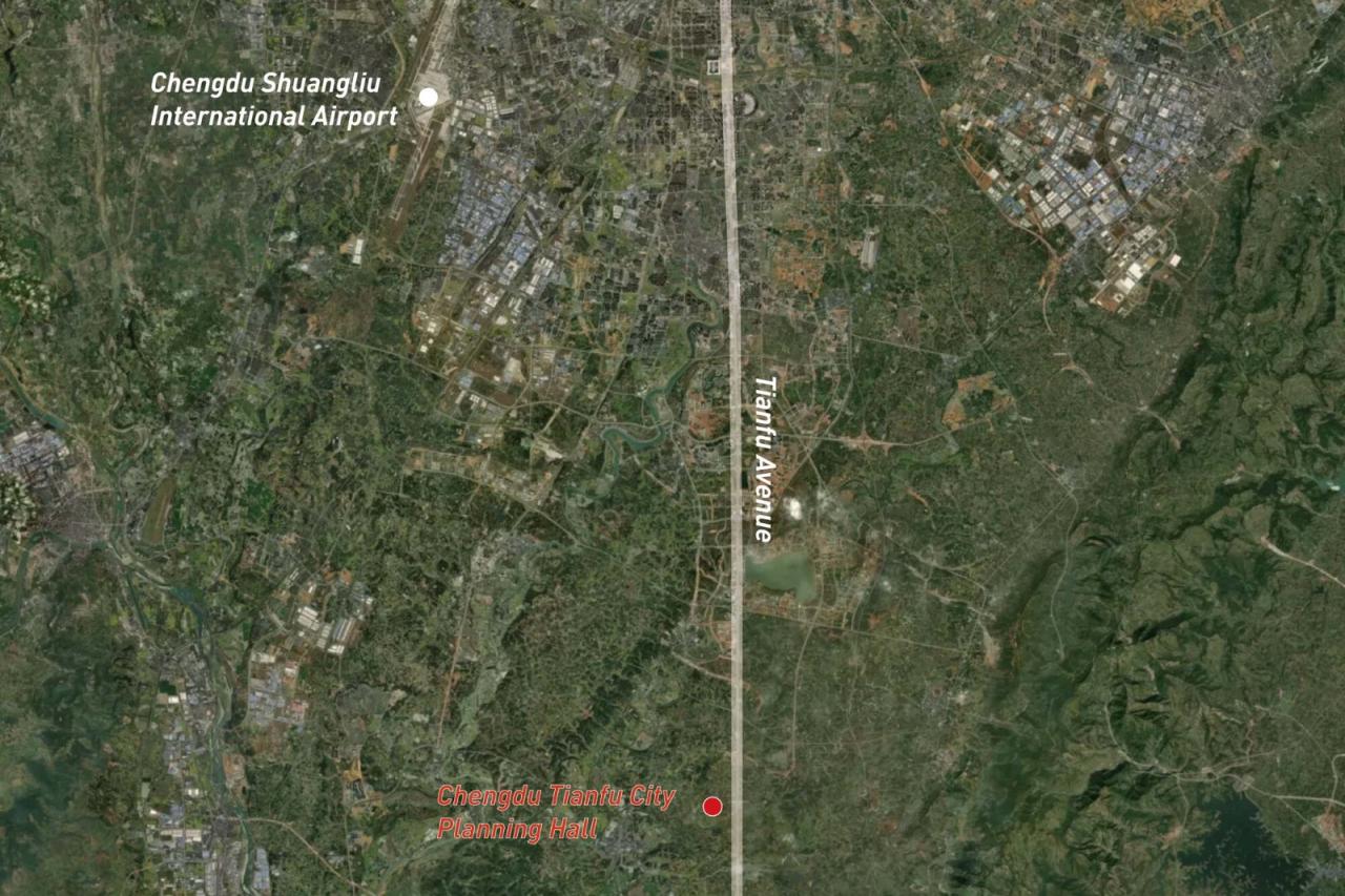 BIM建筑|天府文创城规划展示厅 / 安棣建筑设计