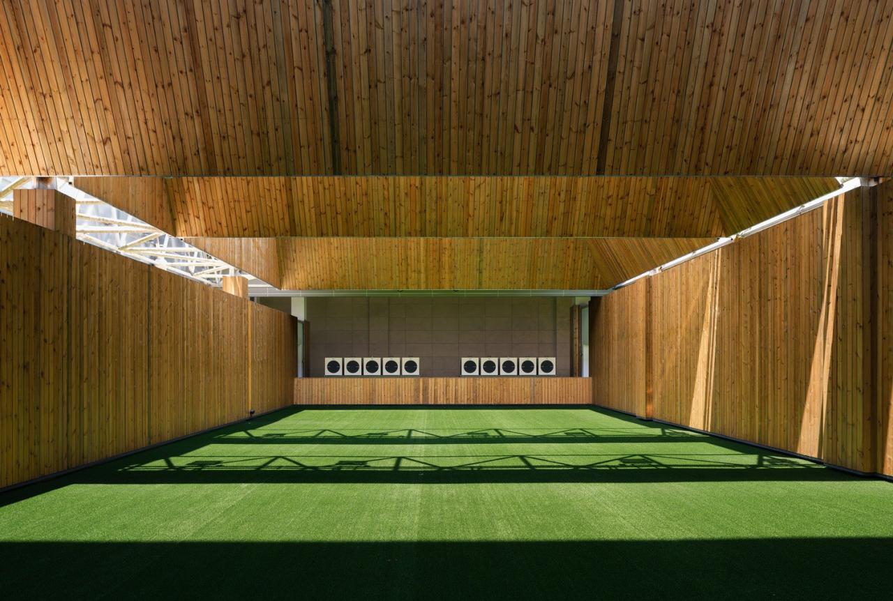 BIM建筑|富阳银湖体育中心:亚运射击射箭现代五项馆 / 浙江大学建筑设计研究院
