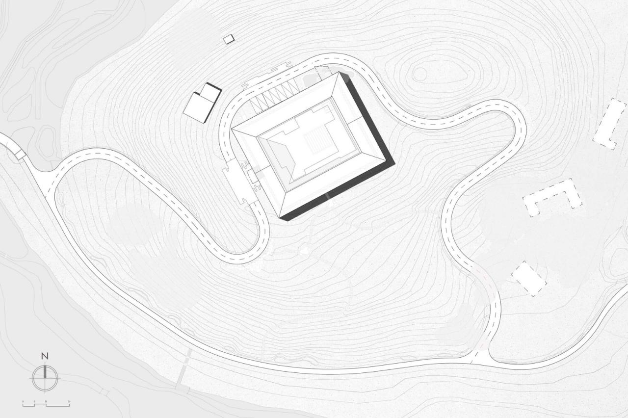 BIM建筑|天府文创城规划展示厅 / 安棣建筑设计