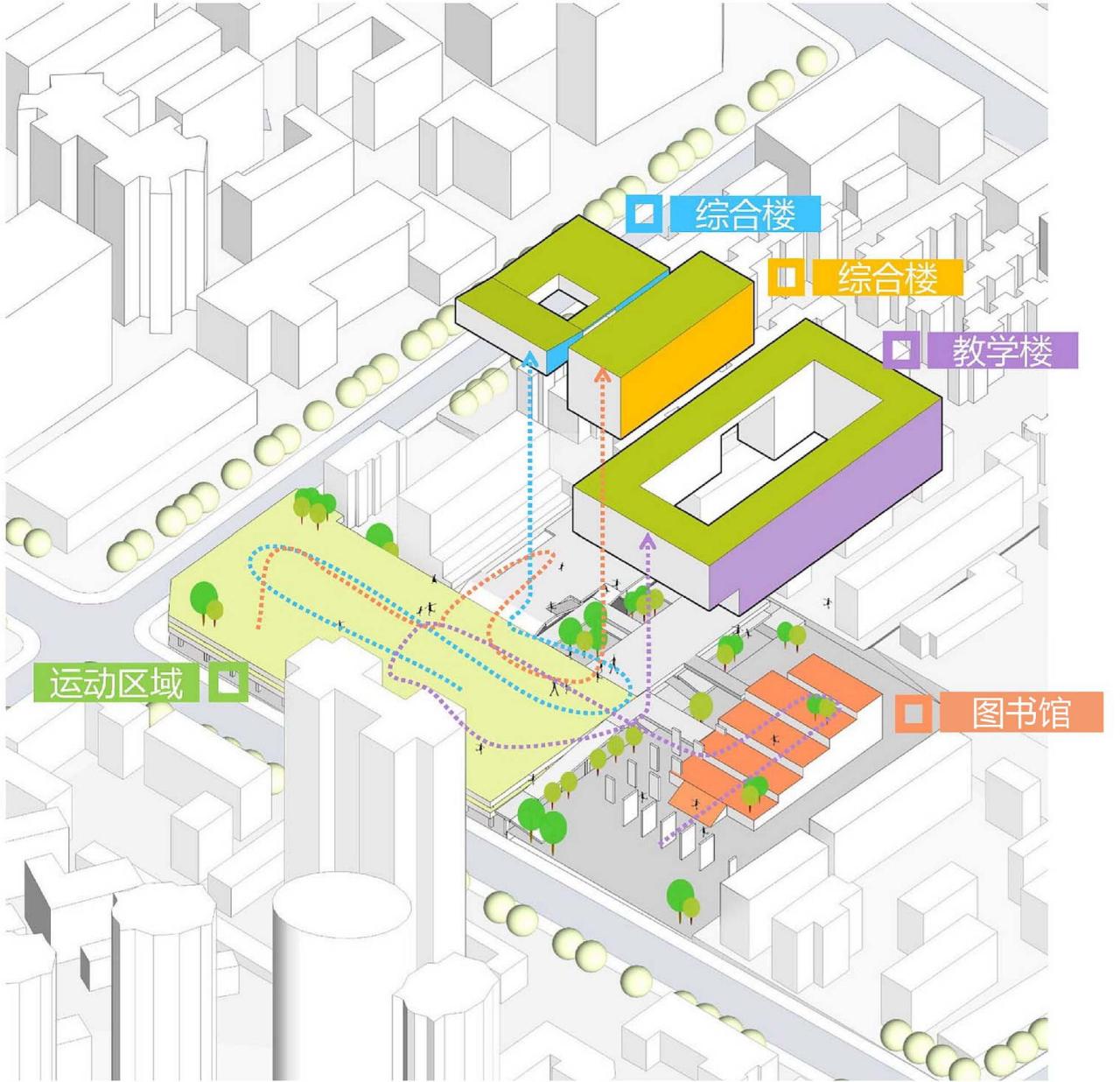 BIM建筑|深圳中学初中部 / 华艺设计