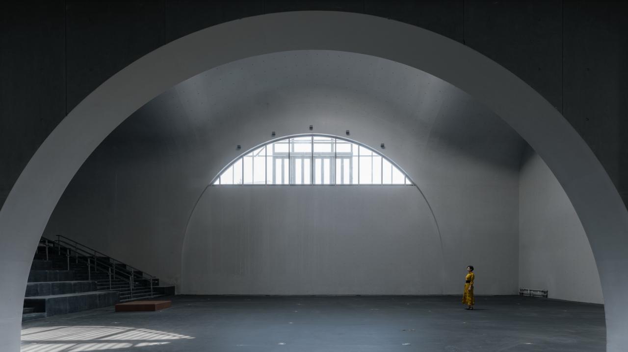 BIM建筑|全东北最大的清水混凝土巨构地下建筑：砼殿 / Wutopia Lab