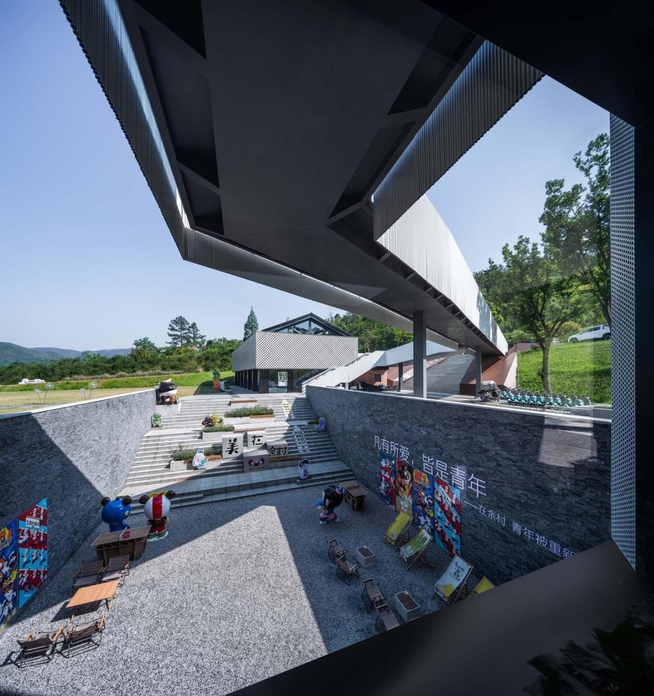 BIM建筑|余村印象青年图书馆 / 上海交通大学设计学院杜春宇团队