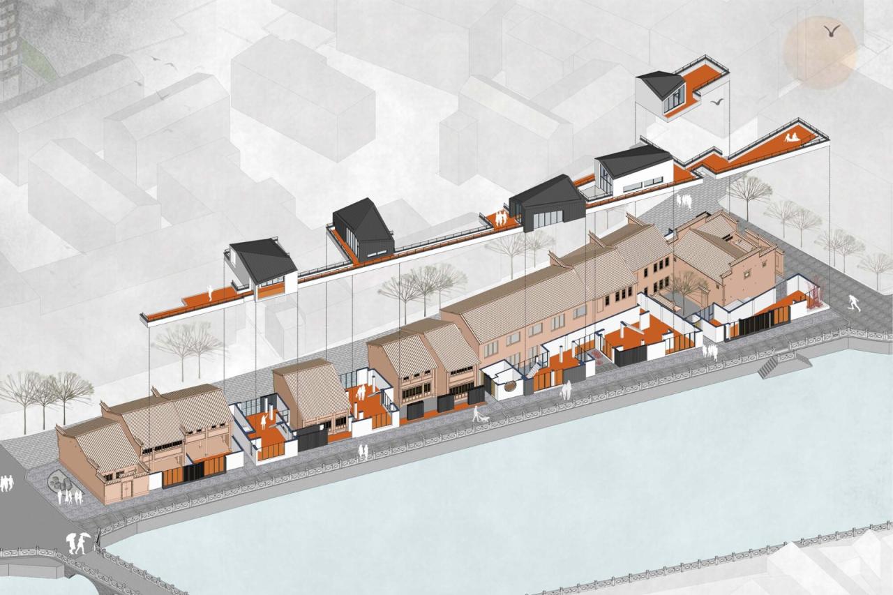 BIM建筑|旌德水街更新改造 / 未形建筑