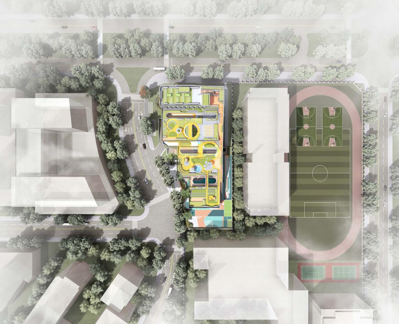 BIM建筑|深圳市南山区教育幼儿园深圳湾分部 / 深圳市天华建筑设计