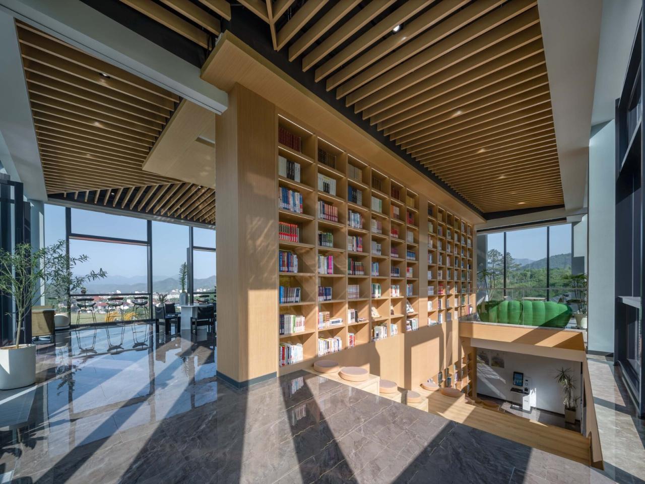 BIM建筑|余村印象青年图书馆 / 上海交通大学设计学院杜春宇团队