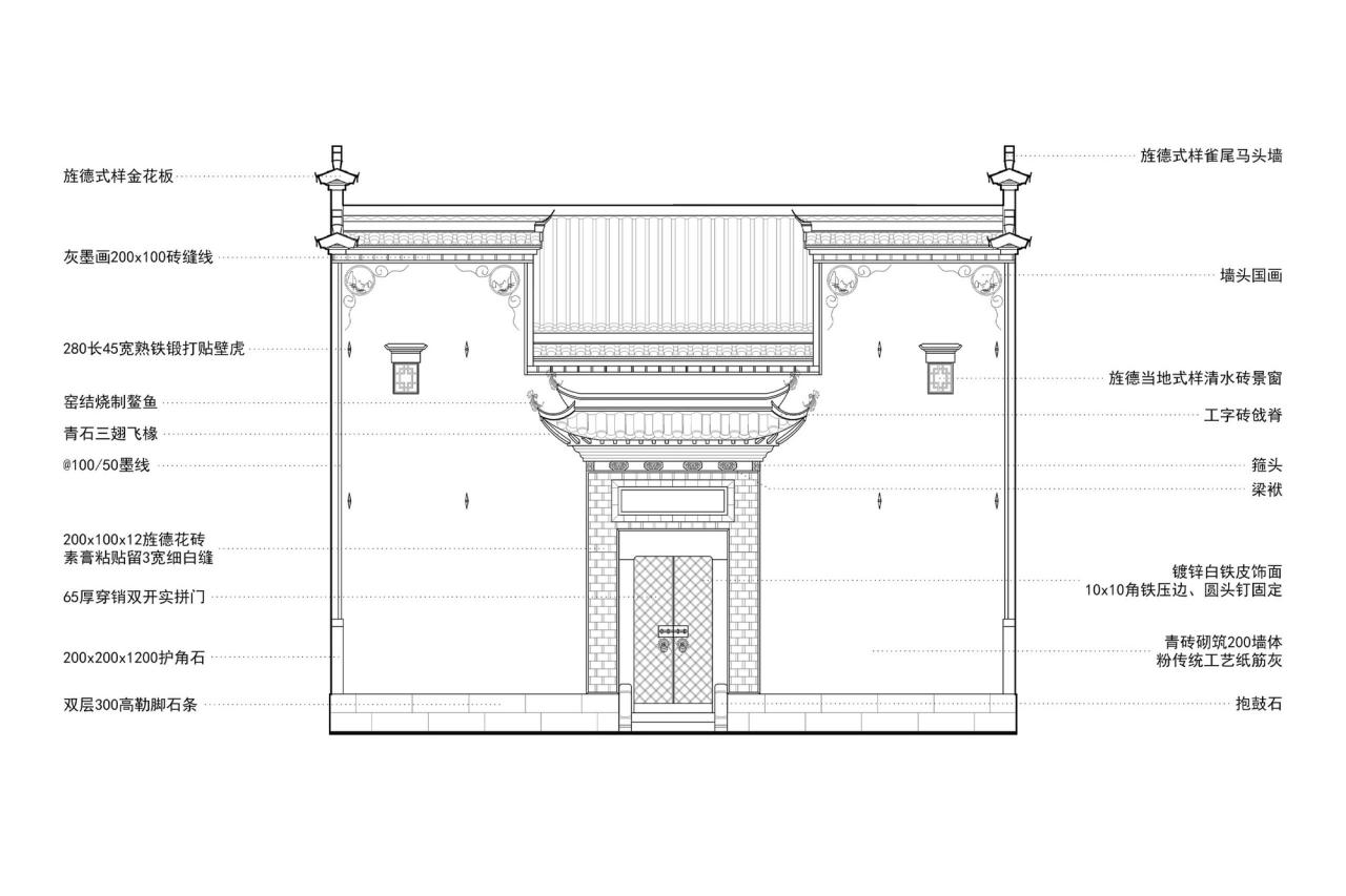 BIM建筑|旌德水街更新改造 / 未形建筑