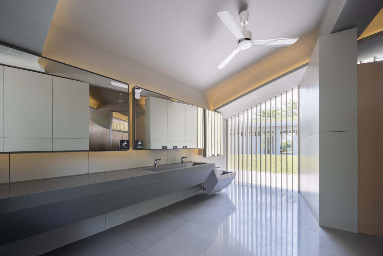 BIM建筑|深圳湾公园海风运动广场公厕设计 / CCDI 21设计工作室