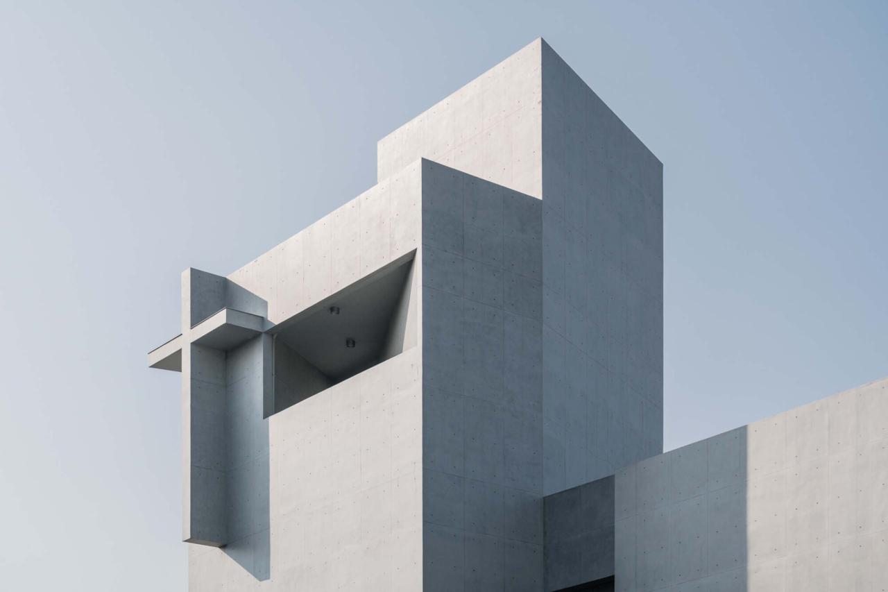 BIM建筑|中华福音神研究学院八德校区教堂 / 潘冀联合建筑师事务所