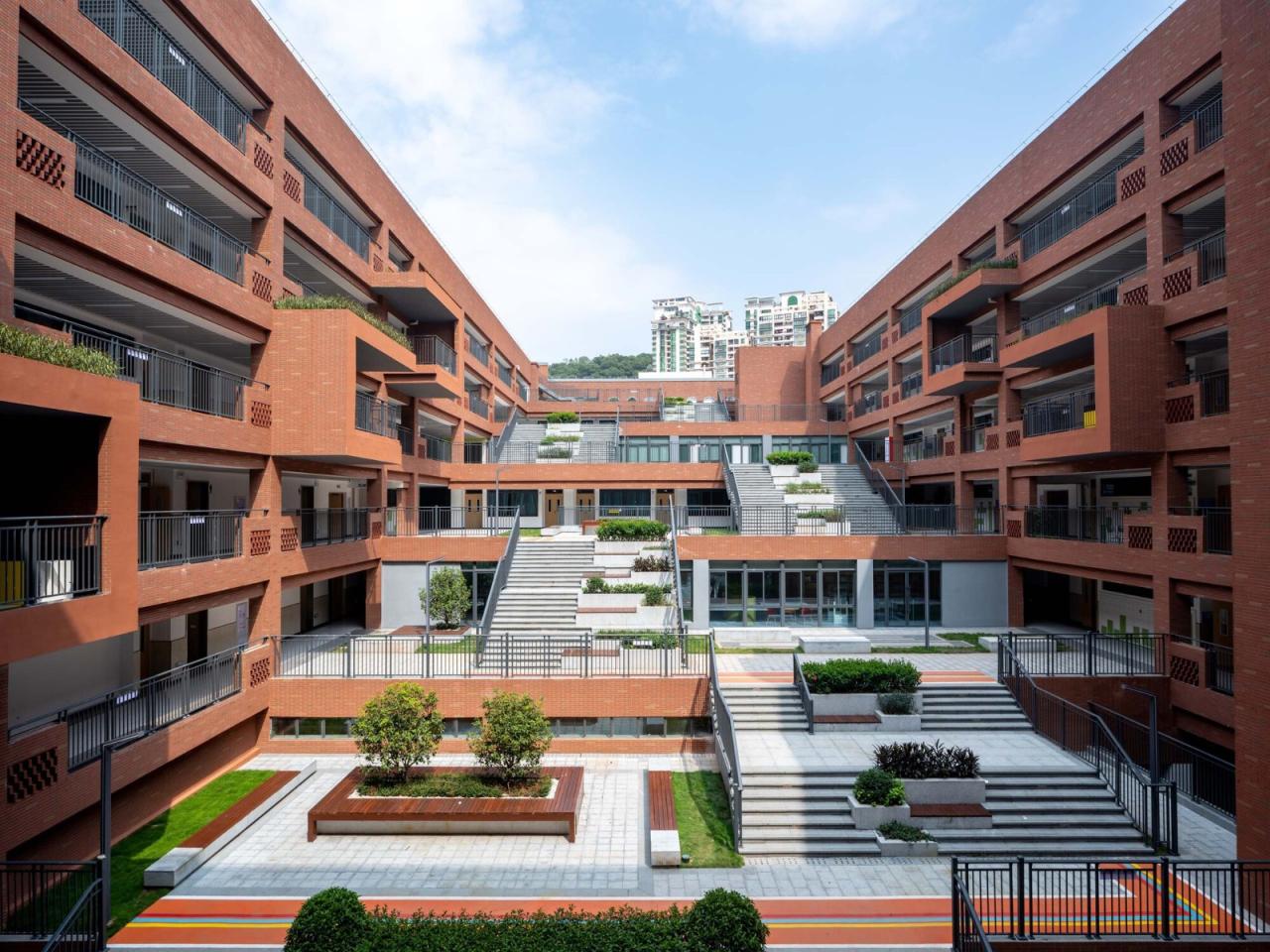 BIM建筑|深圳中学初中部 / 华艺设计