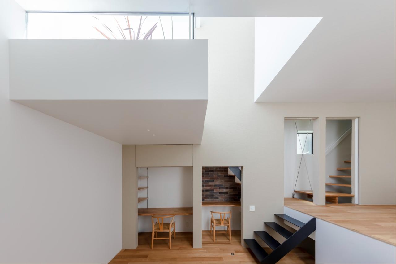 BIM建筑|错层悬挑结构，Shimouma住宅 / I.R.A.