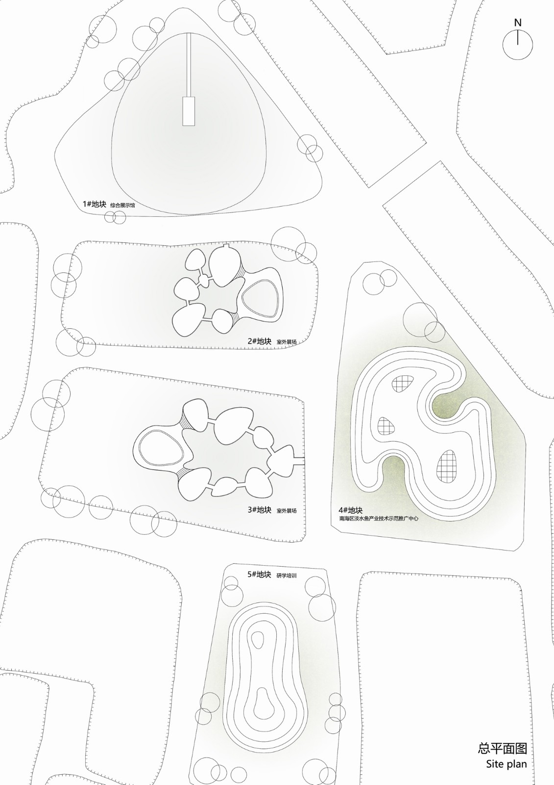 BIM建筑|涟漪：南海区淡水鱼产业技术示范推广中心 / Wutopia Lab