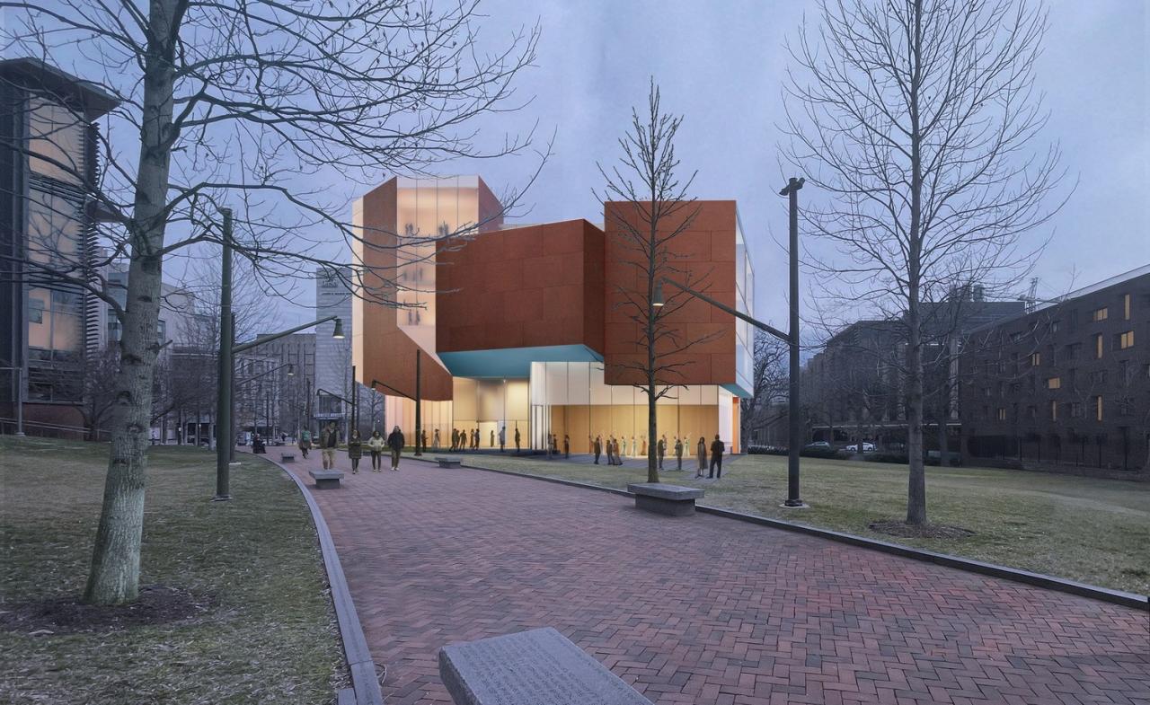 BIM建筑|宾大表演艺术中心设计方案 / 斯蒂文·霍尔事务所