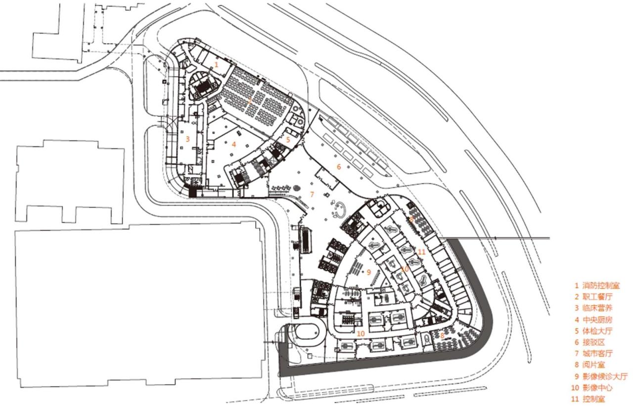 BIM建筑|山东大学齐鲁医院急诊综合楼 / 孟建民团队