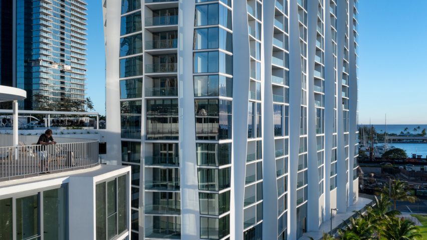 BIM建筑|冈工作室完成夏威夷“甘蔗立面”摩天大楼