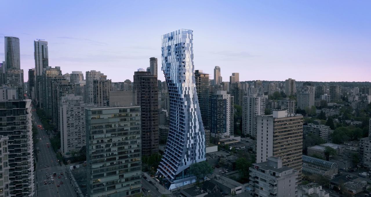 BIM建筑|突破性设计重塑城市天际线：北美艺术级豪宅“阿铂尼·隈研吾” / Westbank + 隈研吾