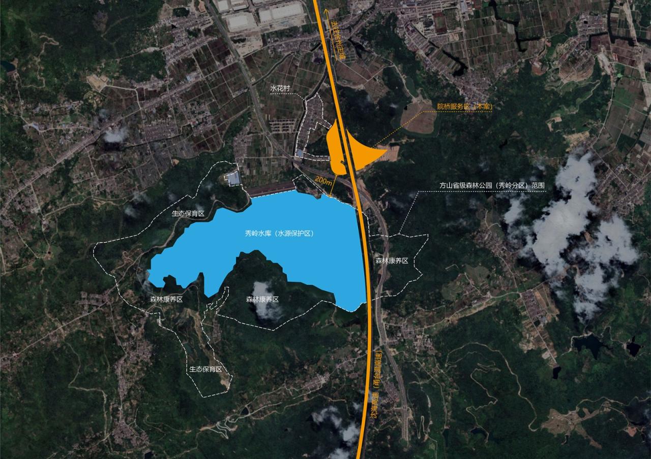 BIM建筑|瞬间公园 INSTANT PARK：甬台温高速公路改扩建工程院桥服务区设计方案 / 也似建筑