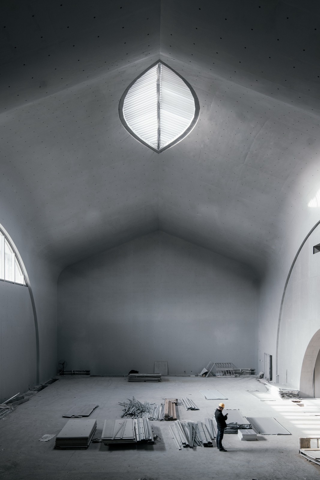 BIM建筑|全东北最大的清水混凝土巨构地下建筑：砼殿 / Wutopia Lab