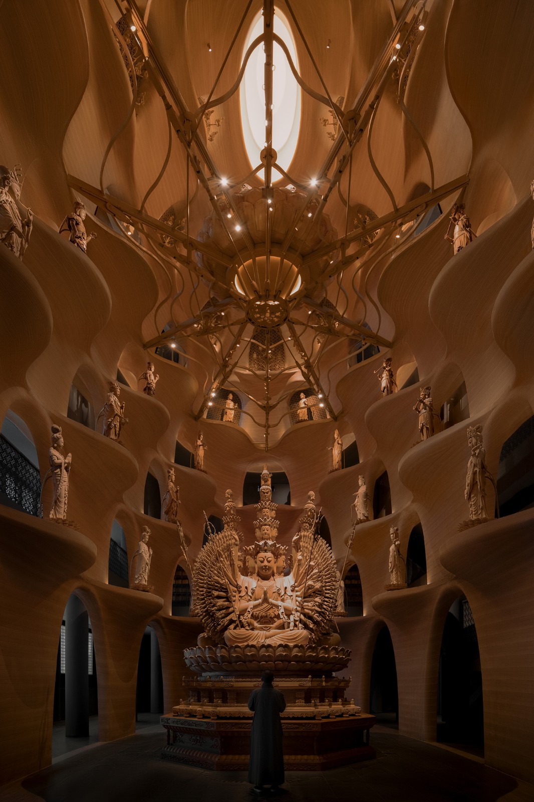 BIM建筑|祖山济心寺·木佛博物馆 /建筑营设计工作室