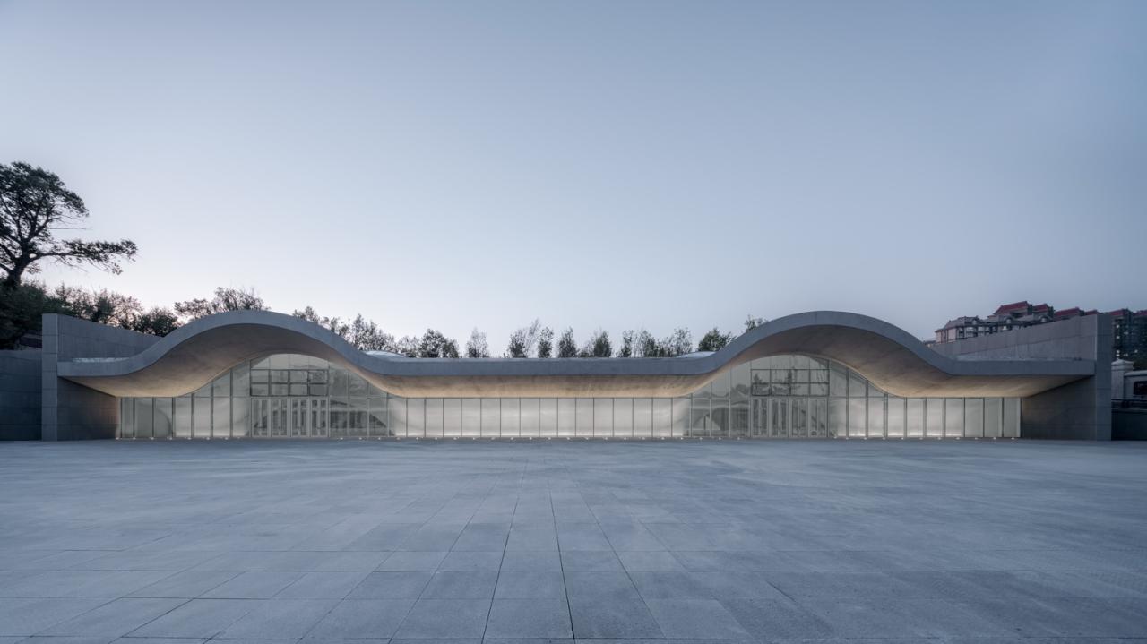 BIM建筑|全东北最大的清水混凝土巨构地下建筑：砼殿 / Wutopia Lab