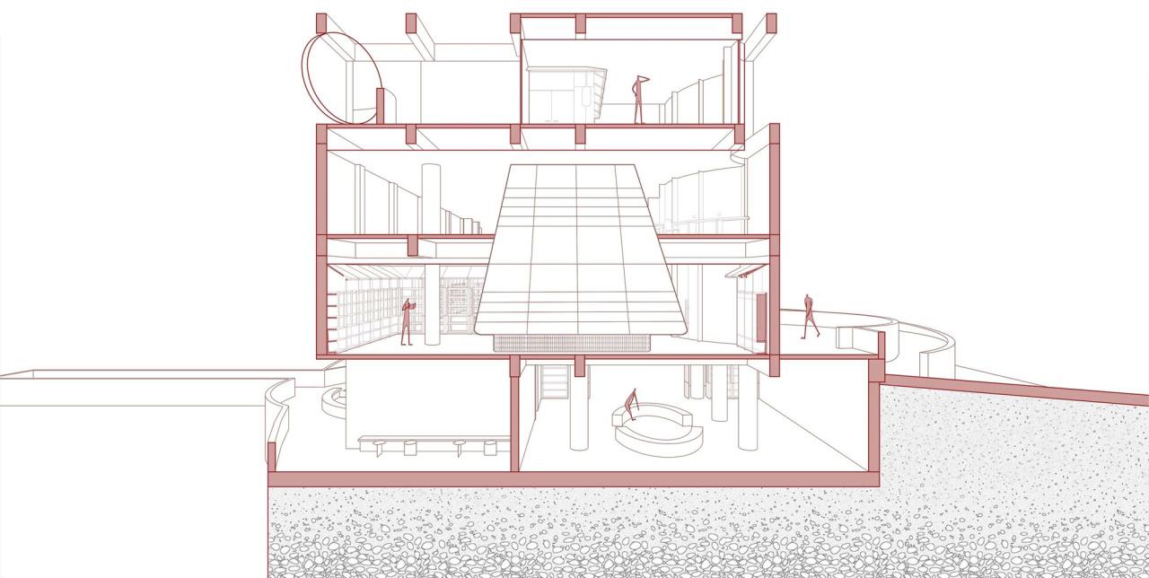 BIM建筑|「溧」 城市书房 / 大犬建筑设计