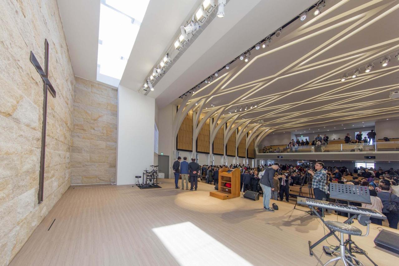 BIM建筑|中华福音神研究学院八德校区教堂 / 潘冀联合建筑师事务所