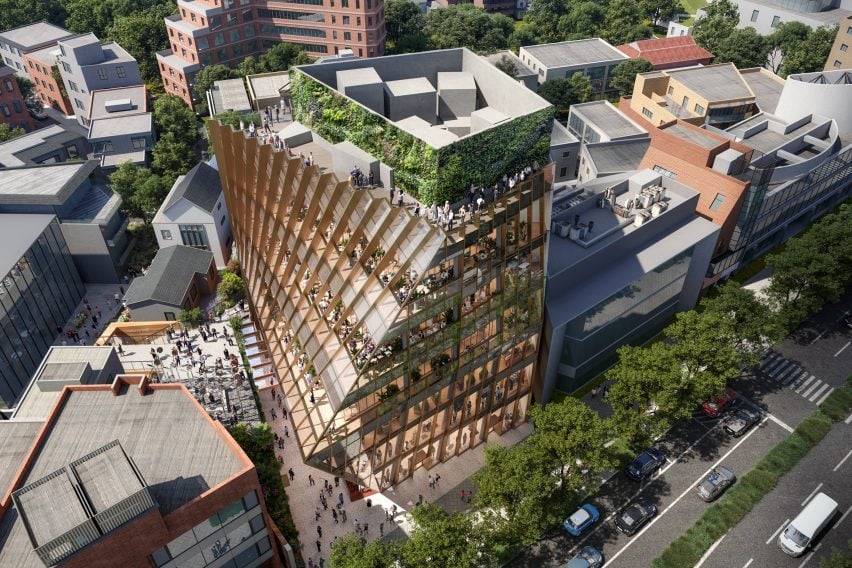 BIM建筑|OMA设计东京阶梯式购物中心“原宿探索”