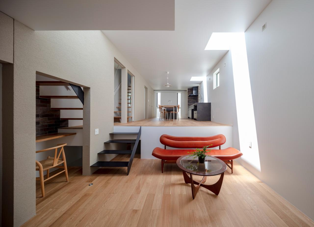 BIM建筑|错层悬挑结构，Shimouma住宅 / I.R.A.