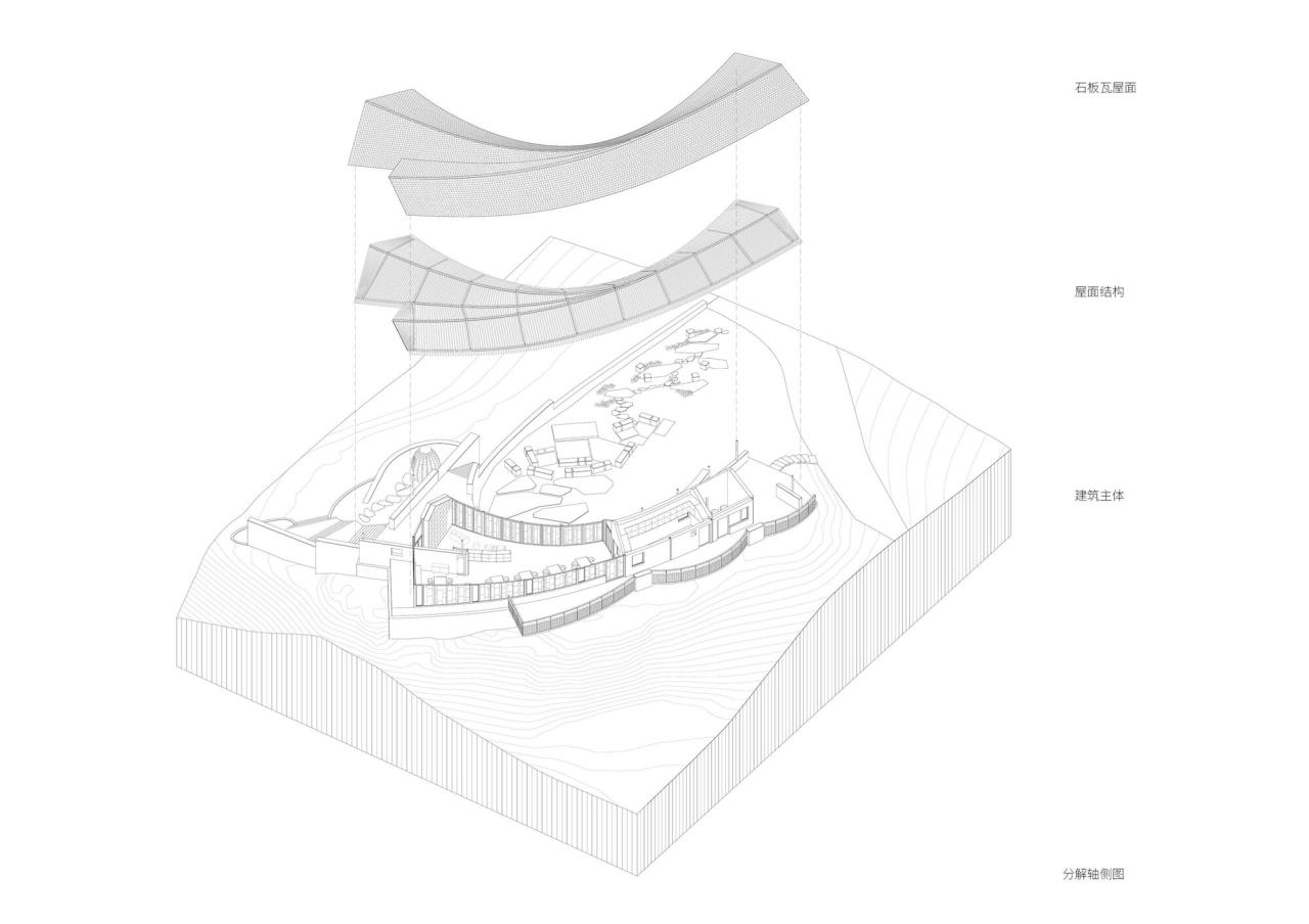 BIM建筑|咕咕来仪，大伾山悬崖驿站 / 繁星建筑工作室
