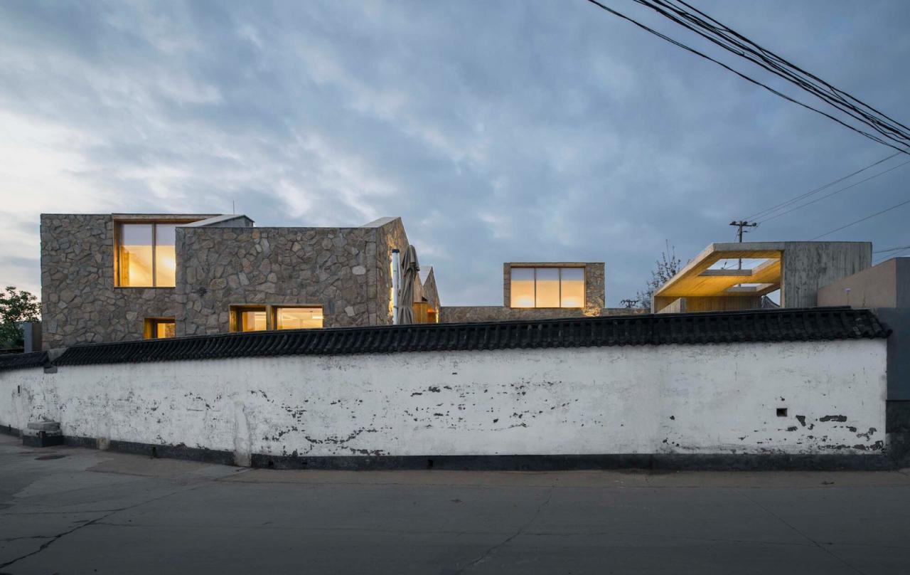 BIM建筑|折山院，西邵渠民宿接待中心 / MAT超级建筑事务所