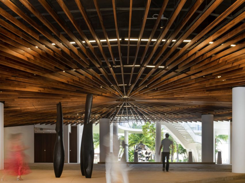 BIM建筑|冈工作室完成夏威夷“甘蔗立面”摩天大楼