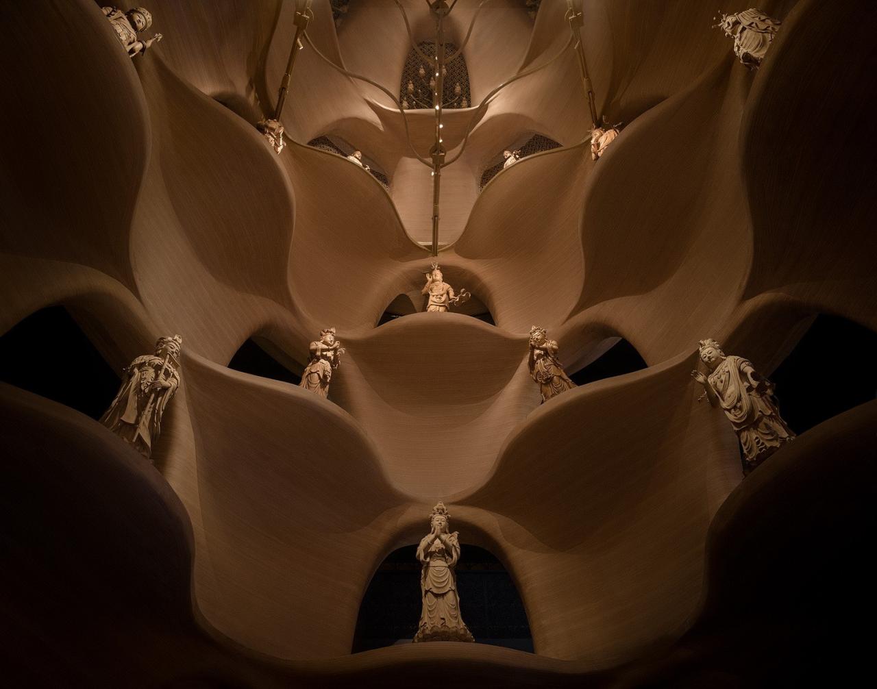 BIM建筑|祖山济心寺·木佛博物馆 /建筑营设计工作室