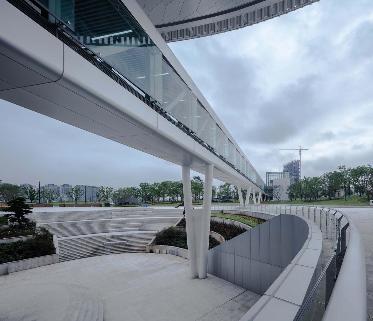 BIM建筑|南京江北市民中心 / MENG建筑创作院