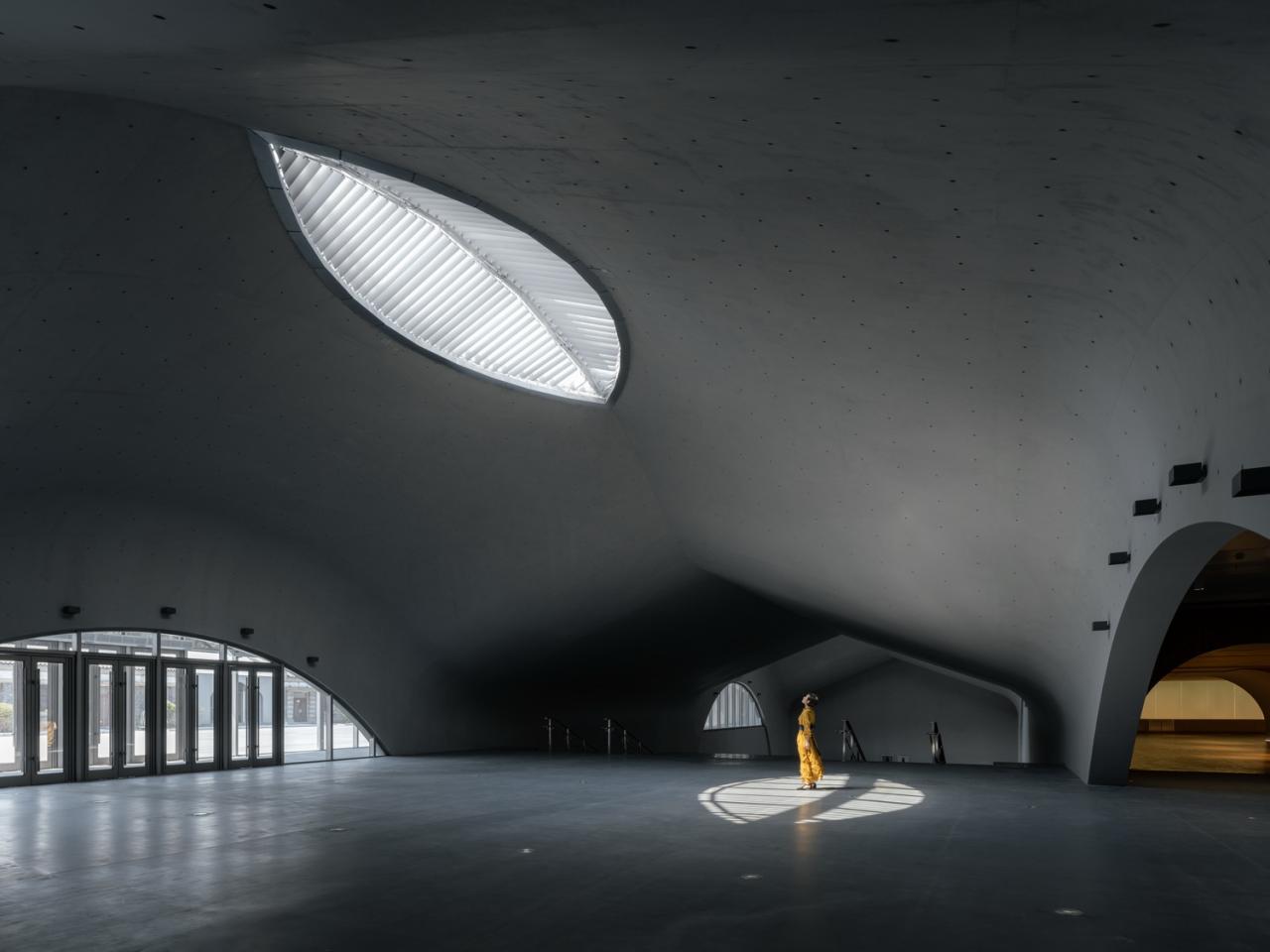 BIM建筑|全东北最大的清水混凝土巨构地下建筑：砼殿 / Wutopia Lab