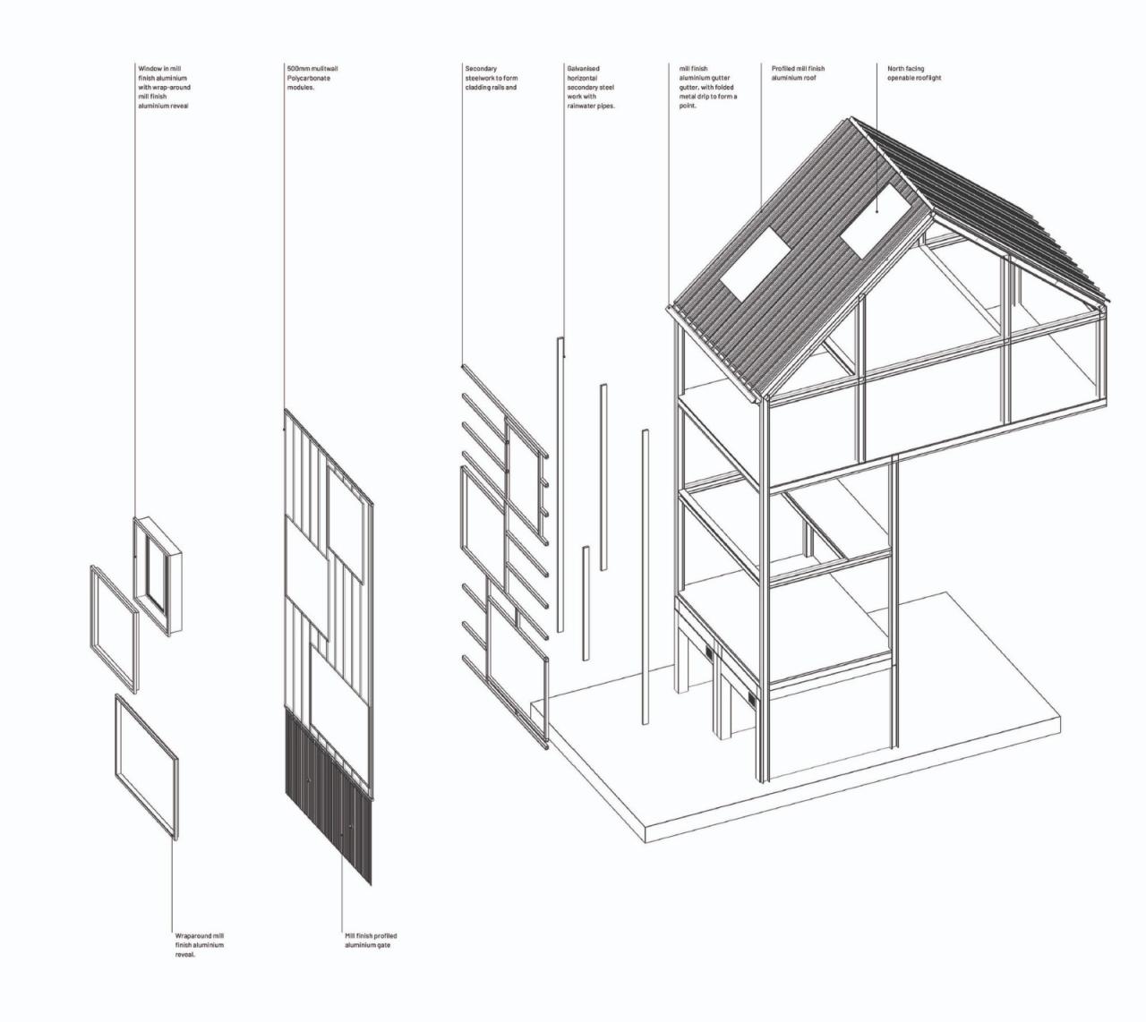 BIM建筑|商业社区，Bradbury 工厂 / [Y/N] Studio