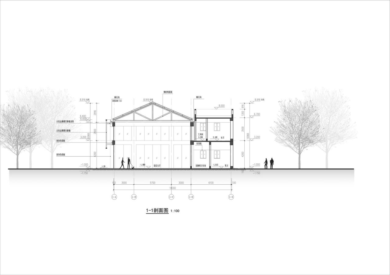 BIM建筑|余村印象青年图书馆 / 上海交通大学设计学院杜春宇团队