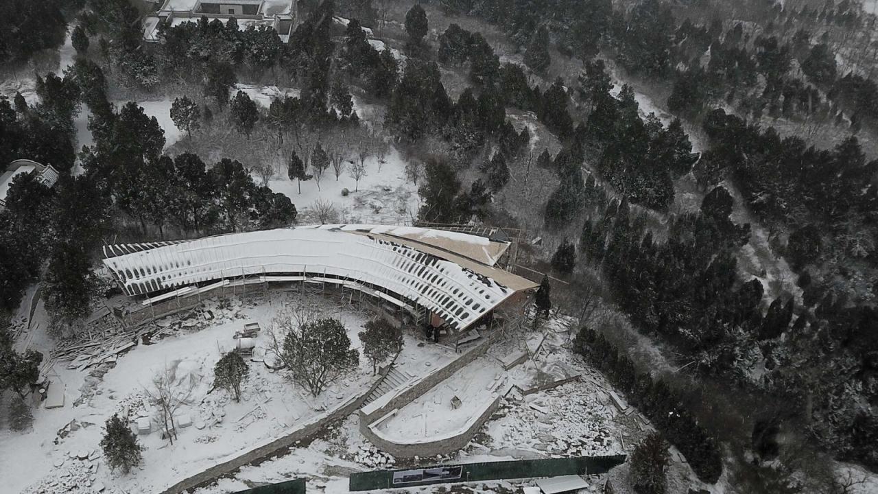 BIM建筑|咕咕来仪，大伾山悬崖驿站 / 繁星建筑工作室