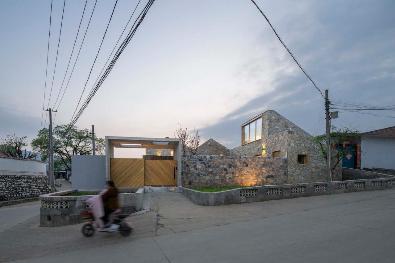 BIM建筑|折山院，西邵渠民宿接待中心 / MAT超级建筑事务所