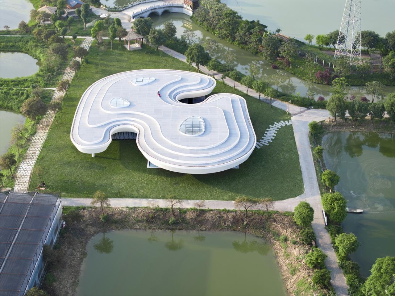 BIM建筑|涟漪：南海区淡水鱼产业技术示范推广中心 / Wutopia Lab