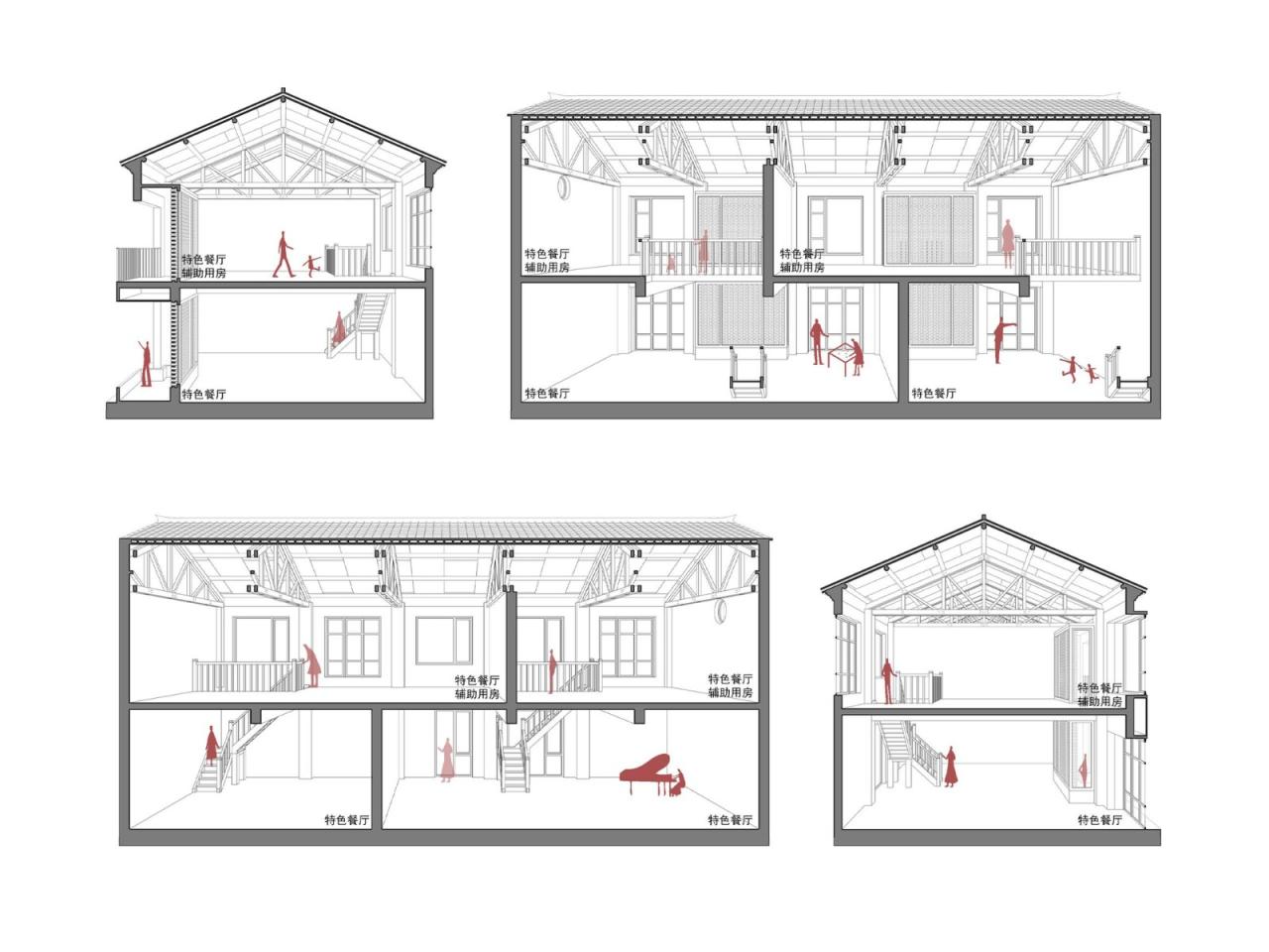 BIM建筑|旌德水街更新改造 / 未形建筑