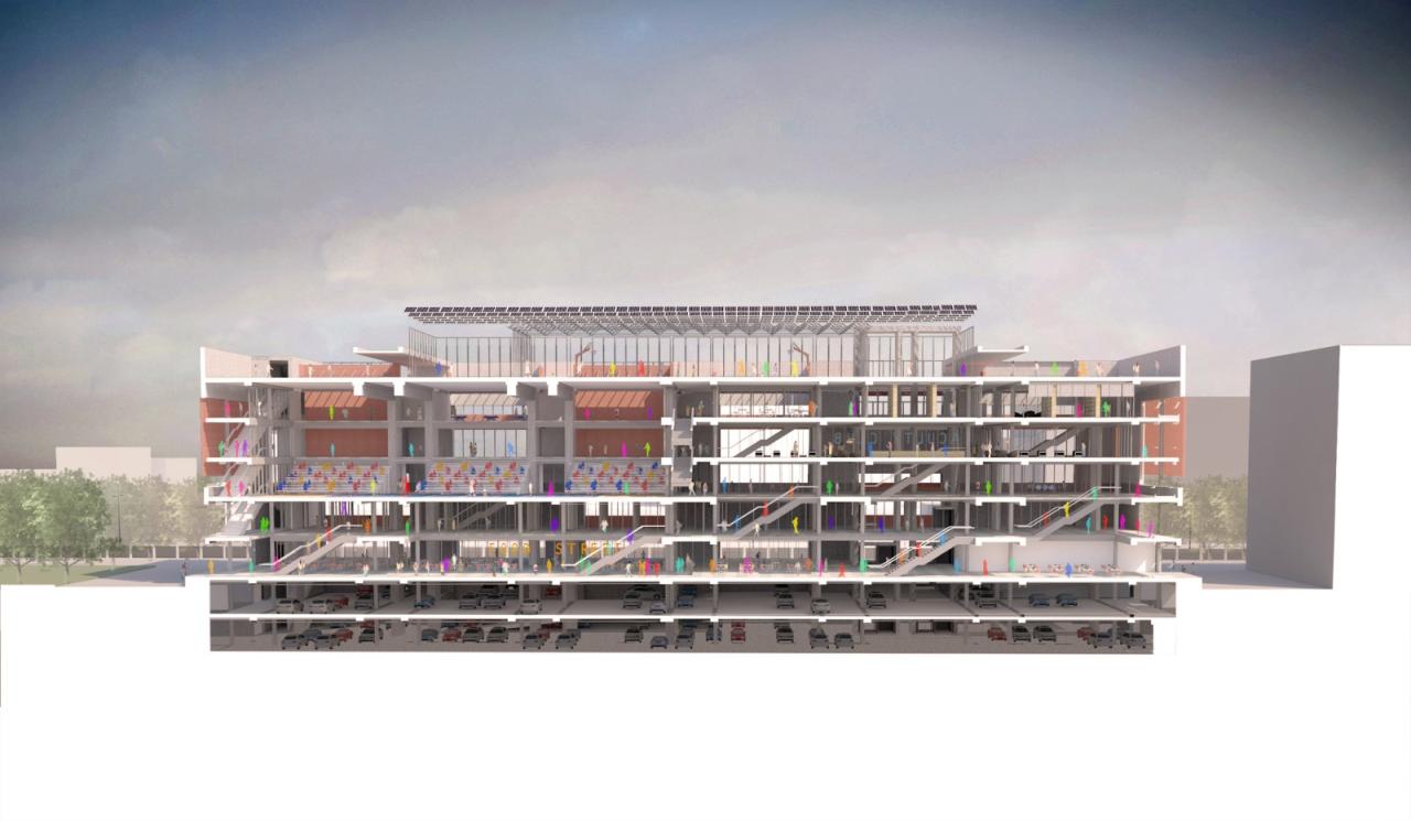 BIM建筑|艾哈迈达巴德大学中心 / Stephane Paumier Architects