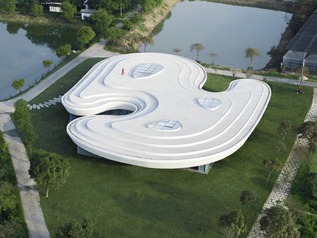 BIM建筑|涟漪：南海区淡水鱼产业技术示范推广中心 / Wutopia Lab